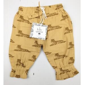 Kate Quinn Tiny Tiger Gathered Pants - 0-3 Months